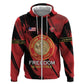 Personalized Honoring the First Black Marines Hoodie Montford Point Heroes - Red - African Pride