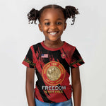 Personalized Honoring the First Black Marines Kid T shirt Montford Point Heroes - Red - African Pride