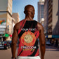 Personalized Honoring the First Black Marines Men Tank Top Montford Point Heroes - Red - African Pride