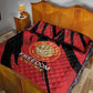Honoring the First Black Marines Quilt Bed Set Montford Point Heroes - Red - African Pride