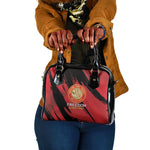 Honoring the First Black Marines Shoulder Handbag Montford Point Heroes - Red - African Pride
