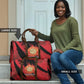 Proud to Honor Montford Point Marines Travel Bag Freedom Is Not Free - Red