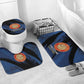 Proud to Honor Montford Point Marines Bathroom Set Freedom Is Not Free - Blue