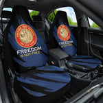 Honoring the First Black Marines Car Seat Cover Montford Point Heroes - Blue - African Pride