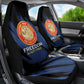 Honoring the First Black Marines Car Seat Cover Montford Point Heroes - Blue - African Pride