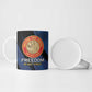 Personalized Proud to Honor Montford Point Marines Ceramic Mug Freedom Is Not Free - Blue