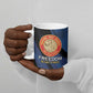 Personalized Proud to Honor Montford Point Marines Ceramic Mug Freedom Is Not Free - Blue