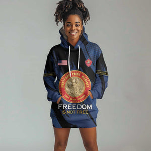 Personalized Honoring the First Black Marines Hoodie Dress Montford Point Heroes - Blue - African Pride