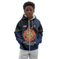 Personalized Honoring the First Black Marines Kid Hoodie Montford Point Heroes - Blue - African Pride