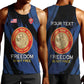 Personalized Honoring the First Black Marines Men Tank Top Montford Point Heroes - Blue - African Pride
