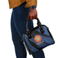 Honoring the First Black Marines Shoulder Handbag Montford Point Heroes - Blue - African Pride