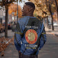 Personalized Honoring the First Black Marines Sweatshirt Montford Point Heroes - Blue - African Pride