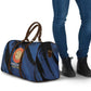 Proud to Honor Montford Point Marines Travel Bag Freedom Is Not Free - Blue