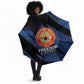 Proud to Honor Montford Point Marines Umbrella Freedom Is Not Free - Blue