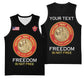 Personalized Honoring the First Black Marines Basketball Jersey Montford Point Heroes - Black - African Pride