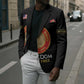 Personalized Proud to Honor Montford Point Marines Blazer Freedom Is Not Free - Black
