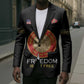 Personalized Proud to Honor Montford Point Marines Blazer Freedom Is Not Free - Black
