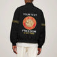 Personalized Honoring the First Black Marines Bomber Jacket Montford Point Heroes - Black - African Pride