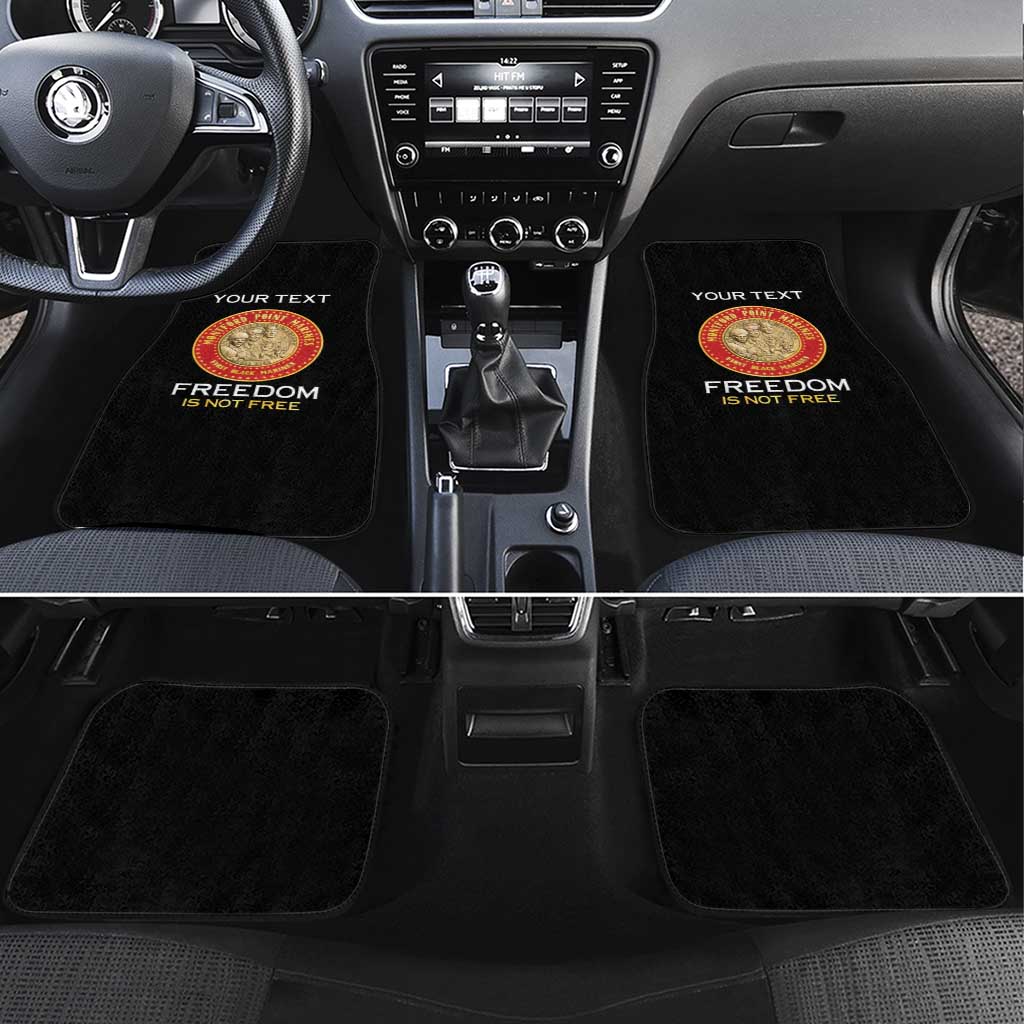 Personalized Honoring the First Black Marines Car Mats Montford Point Heroes - Black - African Pride