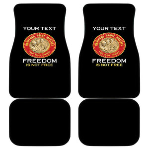 Personalized Honoring the First Black Marines Car Mats Montford Point Heroes - Black - African Pride