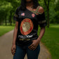 Personalized Proud to Honor Montford Point Marines Cross Shoulder Shirt Freedom Is Not Free - Black