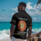 Personalized Honoring the First Black Marines Hawaiian Shirt Montford Point Heroes - Black - African Pride