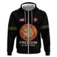 Personalized Honoring the First Black Marines Hoodie Montford Point Heroes - Black - African Pride