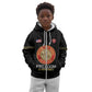 Personalized Honoring the First Black Marines Kid Hoodie Montford Point Heroes - Black - African Pride