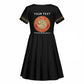 Personalized Honoring the First Black Marines Kid Short Sleeve Dress Montford Point Heroes - Black - African Pride