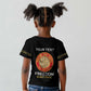 Personalized Honoring the First Black Marines Kid T shirt Montford Point Heroes - Black - African Pride