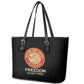 Honoring the First Black Marines Leather Tote Bag Montford Point Heroes - Black - African Pride
