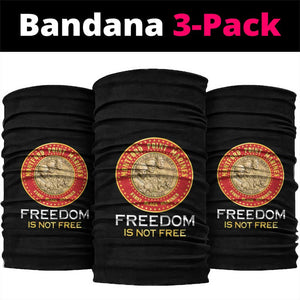 Honoring the First Black Marines Neck Gaiter Montford Point Heroes - Black - African Pride