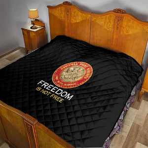 Honoring the First Black Marines Quilt Montford Point Heroes - Black - African Pride