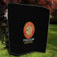 Honoring the First Black Marines Quilt Montford Point Heroes - Black - African Pride