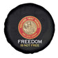 Honoring the First Black Marines Spare Tire Cover Montford Point Heroes - Black - African Pride