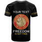 Personalized Honoring the First Black Marines T shirt Montford Point Heroes - Black - African Pride