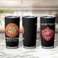 Personalized Honoring the First Black Marines Tumbler Cup Montford Point Heroes - Black - African Pride