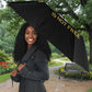 Proud to Honor Montford Point Marines Umbrella Freedom Is Not Free - Black