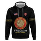 Personalized Honoring the First Black Marines Zip Hoodie Montford Point Heroes - Black - African Pride