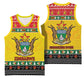 Afro Zimbabwe Christmas Basketball Jersey Coat Of Arms - African Pattern - African Pride