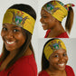 Afro Zimbabwe Christmas Neck Gaiter Coat Of Arms - African Pattern LT15