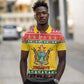 Afro Zimbabwe Christmas Polo Shirt Coat Of Arms - African Pattern