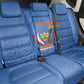 Afro DR Congo Football Back Car Seat Cover Viva Les Leopards - Blue - African Pride