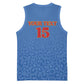 Afro DR Congo Football Custom Basketball Jersey Viva Les Leopards - Blue - African Pride