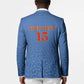 Custom DR Congo Football Blazer Go Champions Leopards - Blue