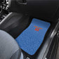 Afro DR Congo Football Custom Car Mats Viva Les Leopards - Blue - African Pride