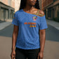 Custom DR Congo Football Cross Shoulder Shirt Go Champions Leopards - Blue