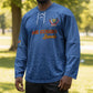 Custom DR Congo Football Hockey Jersey Go Champions Leopards - Blue