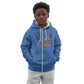 Afro DR Congo Football Custom Kid Hoodie Viva Les Leopards - Blue - African Pride
