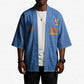 Custom DR Congo Football Kimono Go Champions Leopards - Blue